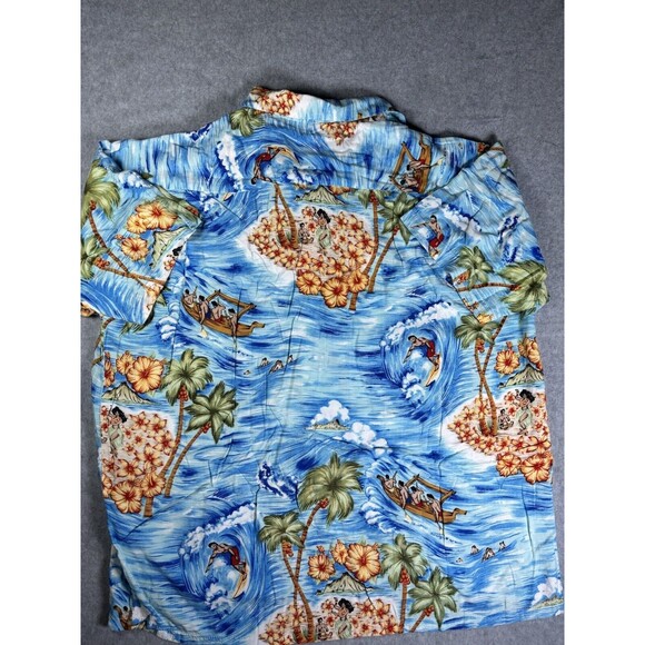 pineapple connection hawaiian shirt Men’s Size Large Surf And Rowing AOP Graphic - Picture 8 of 9